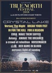 「TRUE NORTH FESTIVAL 2018」告知ビジュアル