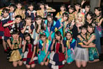 ロッカジャポニカ、はちみつロケット、桜エビ～ず、CROWN POP。（撮影：笹森健一）
