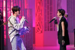 左からジェジュン、中島美嘉。 (c)フジテレビ