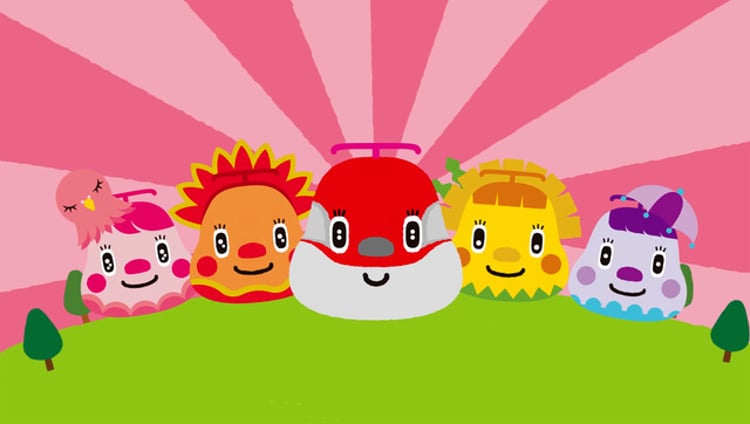 ももくろちゃんZ×とれたんず「こまちっち」ミュージックビデオのワンシーン。