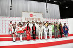 「第69回NHK紅白歌合戦」出場者発表会見の様子。