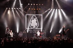 OBLIVION DUST「OBLIVION DUST "Us Against Them Tour 2018-19"」東京・TSUTAYA O-EAST公演の様子。（撮影：緒車寿一）