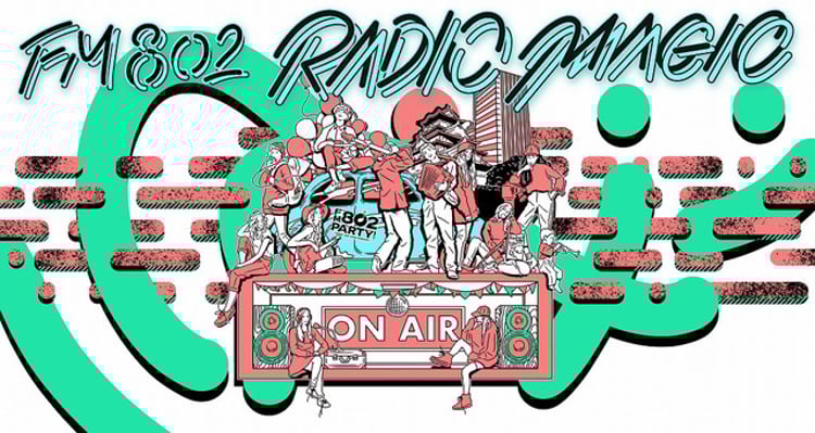 「FM802 30 PARTY SPECIAL LIVE RADIO MAGIC」ビジュアル