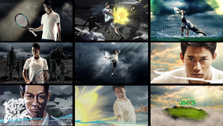 ジャックスカード新CM「RAISE THE GEAR」編より。