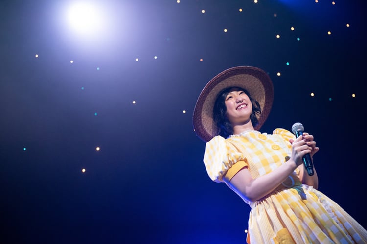 小林歌穂生誕ソロライブ「ぽーランド4!!!!」の様子。