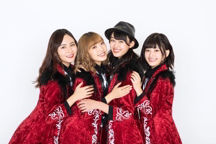 Good Tears。右から2番目が高橋真由。