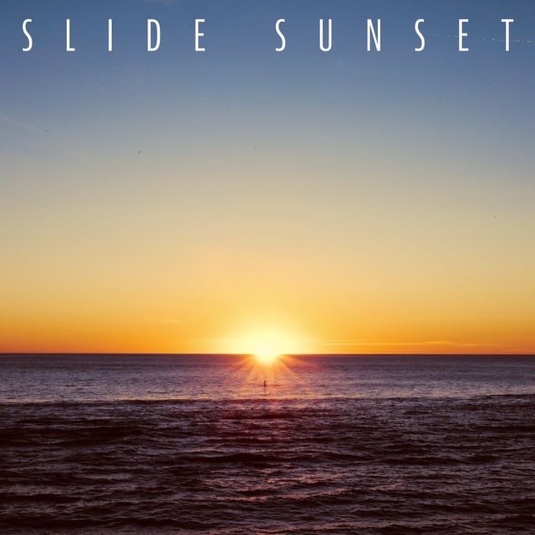 AliA「SLIDE SUNSET」配信ジャケット