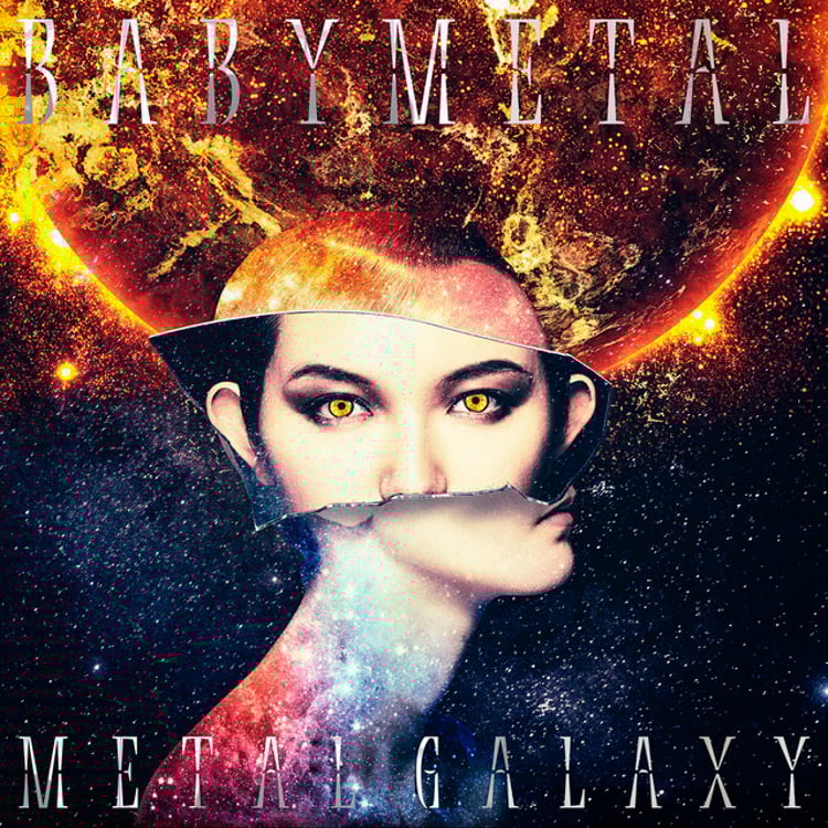 BABYMETAL「METAL GALAXY」初回生産限定SUN盤アナログサイズジャケット