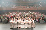 「≠ME 第一回定期公演」の様子。（写真提供：代々木アニメーション学院）