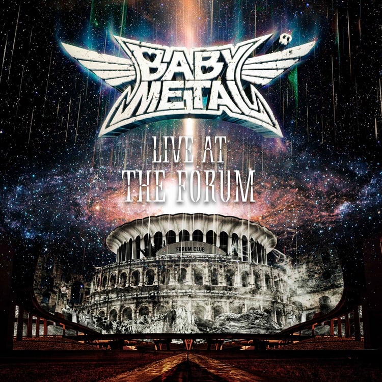 BABYMETAL「LIVE AT THE FORUM」告知ビジュアル