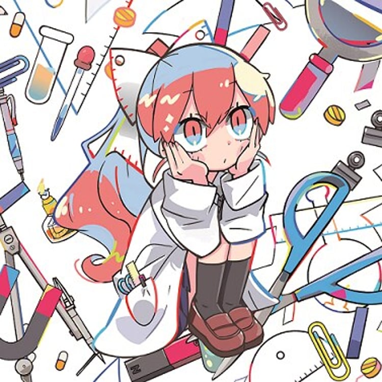 ナナヲアカリ「チューリングラブ feat.Sou / ピヨ」初回限定盤ジャケット
