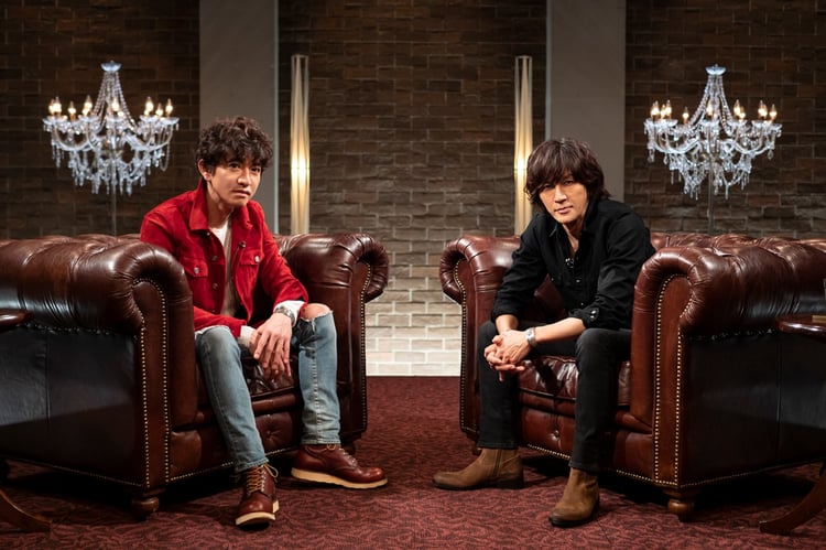 木村拓哉（左）と稲葉浩志（右）。（写真提供：NHK）