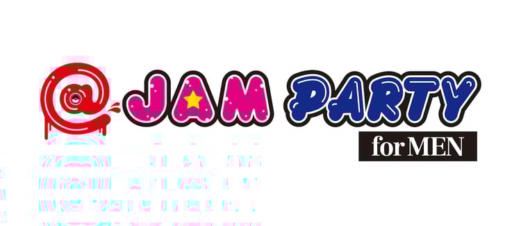 「@JAM PARTY for MEN」ロゴ