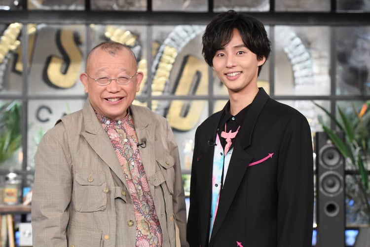 左から笑福亭鶴瓶、藤ヶ谷太輔（Kis-My-Ft2）。(c)TBS