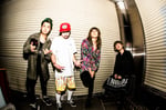 SUPER BEAVER。右から2番目が渋谷龍太（Vo）。
