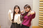パレオ役の倉知玲鳳とチュチュ役の紡木吏佐。
