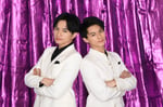 左から中島健人（Sexy Zone）、平野紫耀（King & Prince）。(c)日本テレビ