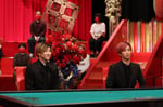 左からSixTONESの京本大我、田中樹。(c)フジテレビ