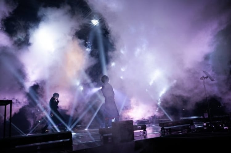 After the Rain「After the Rain ONLINE LIVE 2020」の様子。
