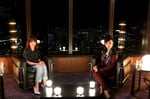 「SONGS」で対談するYOUと松任谷由実。（写真提供：NHK）
