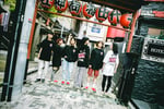 BiSHと「ANTI SOCIAL SOCIAL CLUB」カプセルコレクションのメインビジュアル。