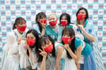 「＠JAM EXPO 2020-2021」でのパフォーマンスを終えた私立恵比寿中学。