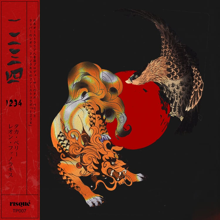 Leon Fanourakis、Taka Perry「1234」配信ジャケット