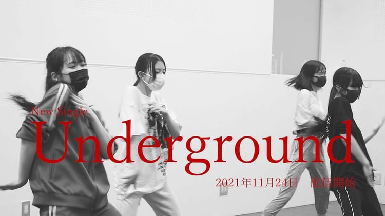 @onefive「Underground」告知ビジュアル。