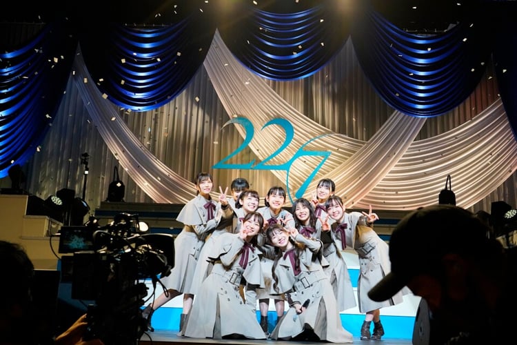 「22/7 ANNIVERSARY LIVE 2021」の様子。（提供：ソニー・ミュージックレーベルズ）
