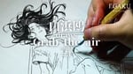「白浜鴎 draws milet『Grab the air』」より。