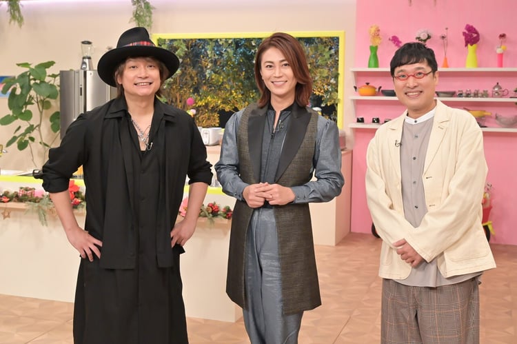 左から香取慎吾、氷川きよし、山里亮太（南海キャンディーズ）。（写真提供：NHK）