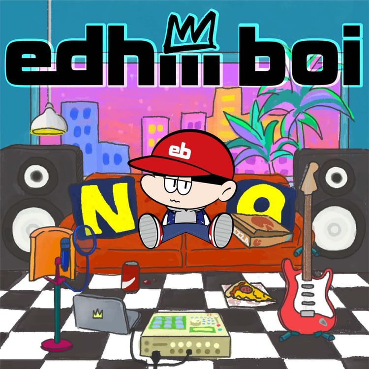edhiii boi「NO」ジャケット