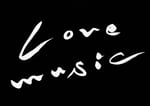 「Love music」ロゴ