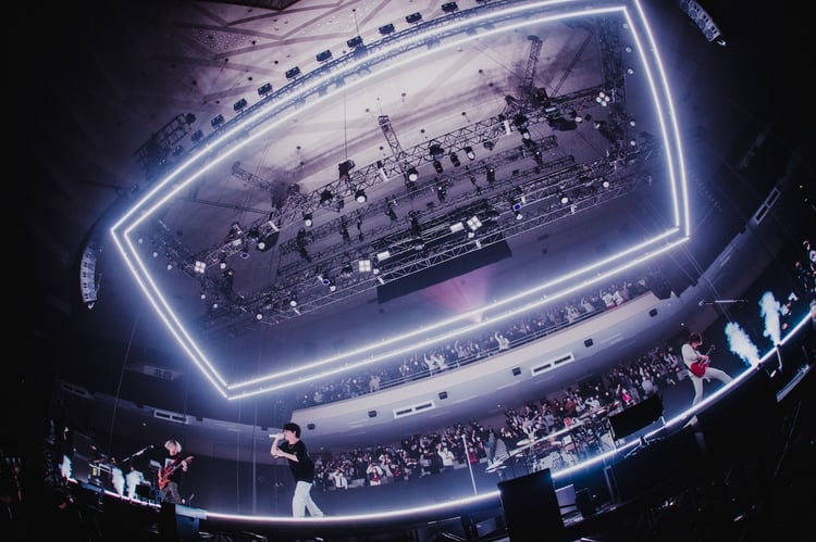 MY FIRST STORY「We promise, 4 you once again Tour Final at BUDOKAN」公演の様子。
