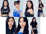 デビューすることが決定した7名。上段左からジミン、ソンユ、ヒョンソ、へジュ。下段左からリウォン、ボウン、チェウォン。