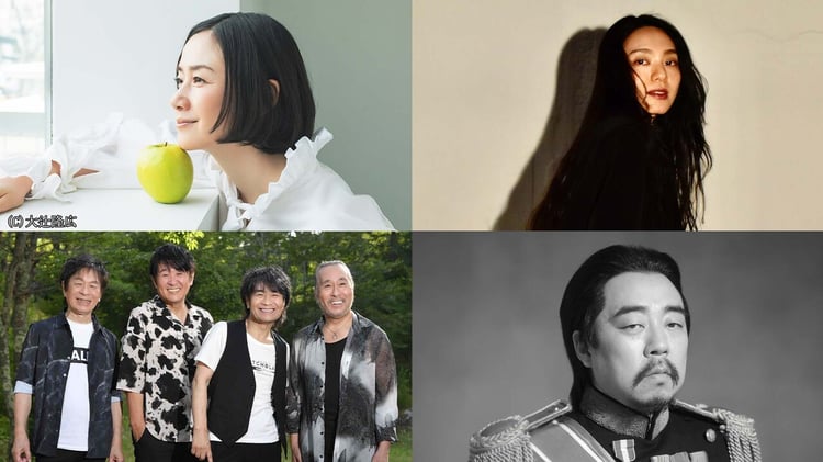 NHK BSプレミアム / BS4K「The Covers」出演者（写真提供：NHK）