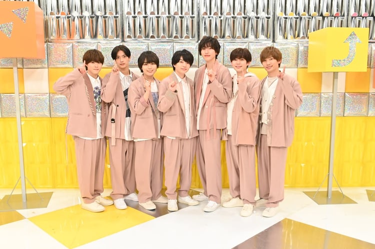 なにわ男子 (c)テレビ朝日