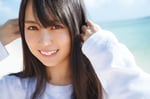 乃木坂46賀喜遥香1st写真集より。（撮影：菊地泰久）