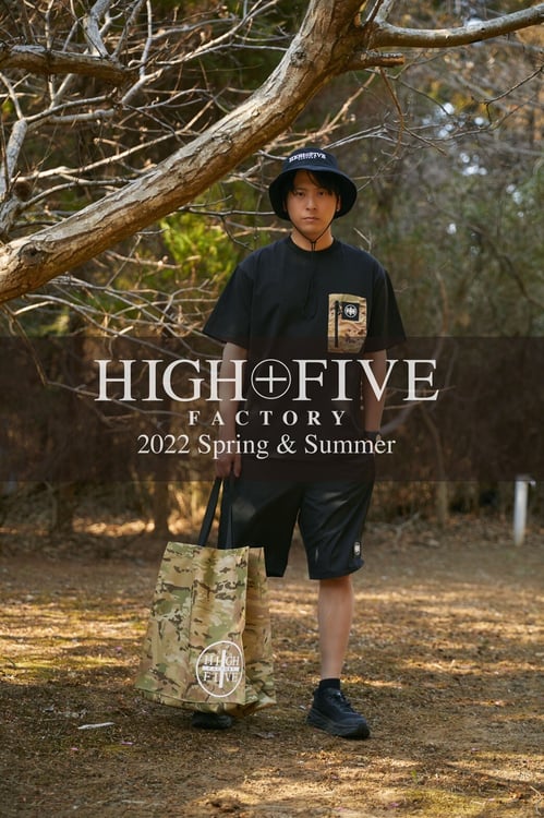 「HIGH FIVE FACTORY 2022 SPRING-SUMMERコレクション」告知画像