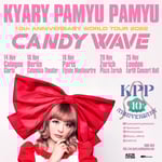 「KYARY PAMYU PAMYU 10th ANNIVERSARY WORLD TOUR CANDY WAVE」告知ビジュアル