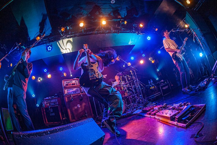 the band apart（Photo by Kanade Nishikata）