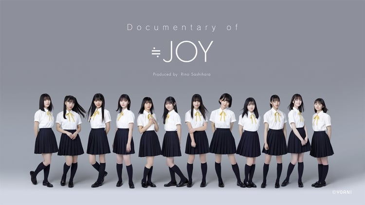 「Documentary of ≒JOY」キービジュアル