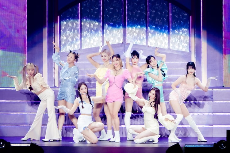 TWICE（撮影：田中聖太郎）