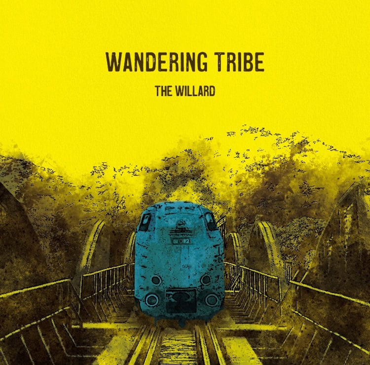 THE WILLARD「Wandering Tribe」一般流通盤のジャケット。