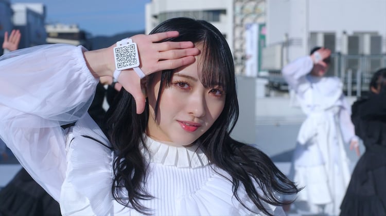 STU48「息をする心」の“ダンスQRビデオ”より。