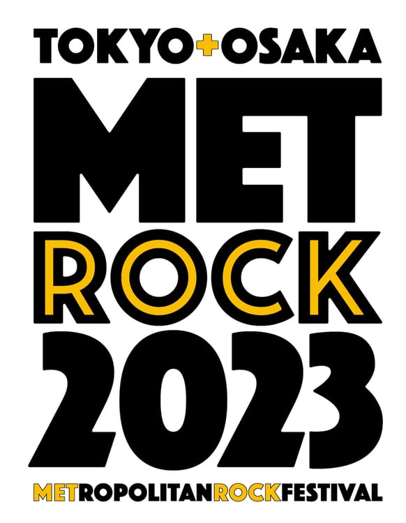 「METROPOLITAN ROCK FESTIVAL 2023」ロゴ
