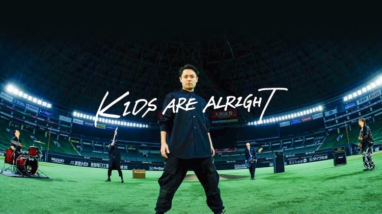 Buzz72+「KIDS ARE ALRIGHT」ミュージックビデオより。