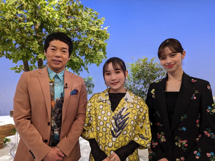 左から今田耕司、幾田りら、中条あやみ。(c)日本テレビ