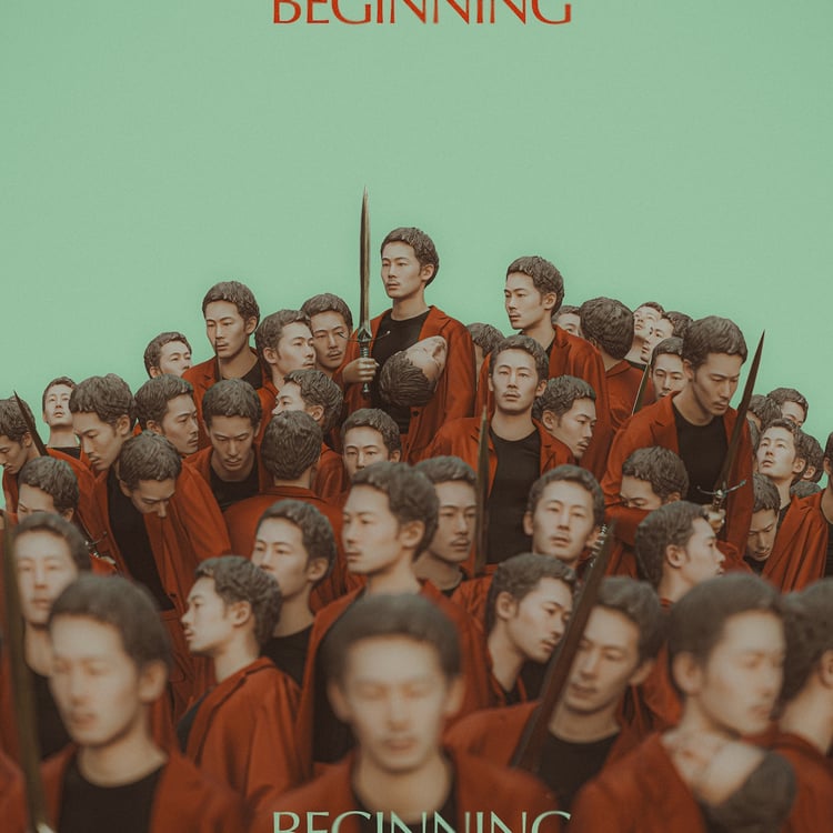 TENDRE「BEGINNING - EP」配信ジャケット