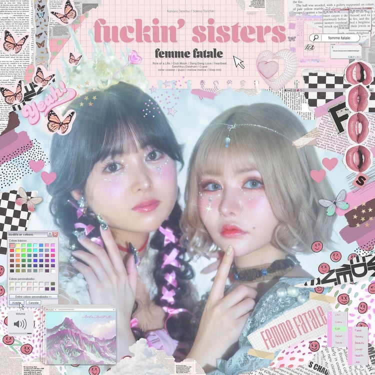 femme fatale「fuckin' sisters」ジャケット